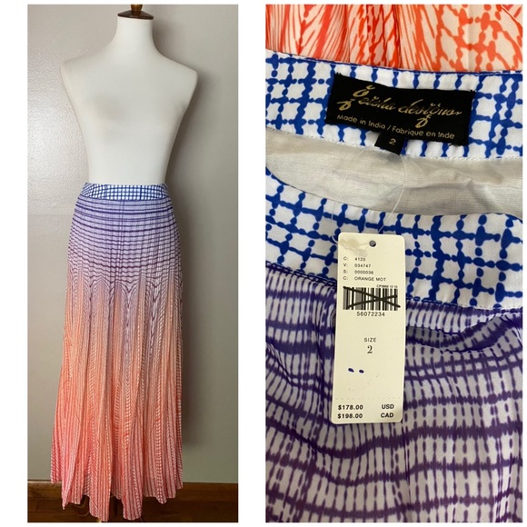 Anthropologie Geisha Designs Dawn Maxi Skirt